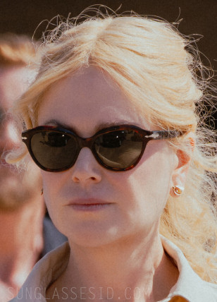 Nicole Kidman wears Persol PO0582S sunglasses in the series Lioness.