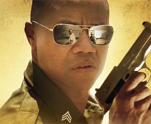 Ray Ban RB3136 Caravan Cuba Gooding Jr. Linewatch Sunglasses ID celebrity sunglasses