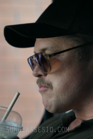Luke Hemsworth wears Ray-Ban RB2205 Bill sunglasses in The Terminal List: Dark Wolf.