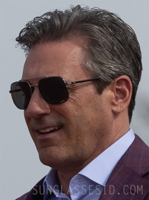Jon Hamm wears Ray-Ban RB3699 sunglasses in the series Landman.