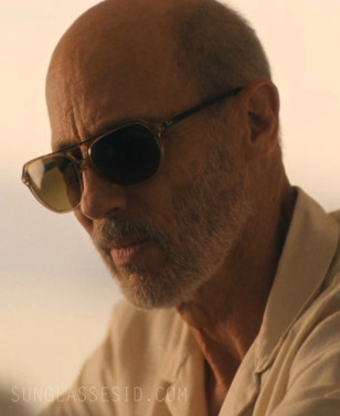 Jon Gries wears Ray-Ban RB2205 Bill sunglasses in The White Lotus Season 3..