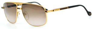 S.T. Dupont D002 6051, gold frame, brown gradient lenses