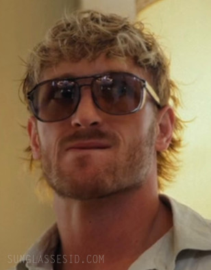 Logan Paul wears Tom Ford Rosco FT1022 sunglasses in the series Paul America, episode 4.