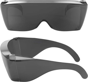 Wise Eyewear Cover-Ups Black Fit Over Sunglasses