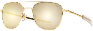 American Optical Original Pilot, Gold Frame, SunFlash Gold Mirror