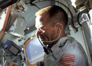 Huckberry partnered with American Optical to recreate the first sunglasses on the moon.