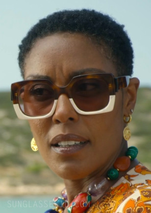 Christine Adams wears Curry & Paxton sunglasses in Malice.