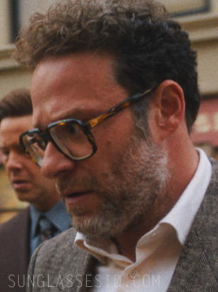 Seth Rogen wears Cutler and Gross 1397 eyeglasses in the series The Studio.