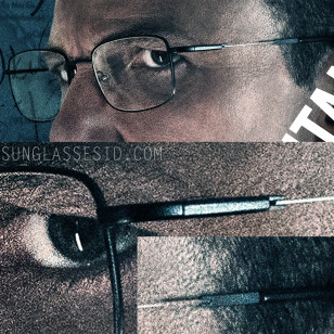 Details of Ben Affleck's Elliott Ives Clem eyeglasses in The Accountant 2