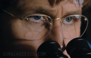 Details of the eyeglasses worn by Ryan Gosling in Project Hail Mary