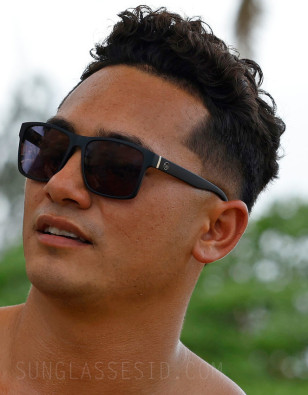 Kekoa Kekumano wears I-Sea Ryder sunglasses in Rescue: HI-Surf.
