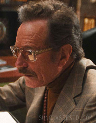 Bryan Cranston wears Cutler and Gross 9495 eyeglasses in the series The Studio.