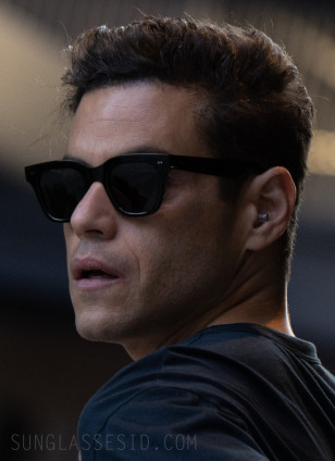 Rami Malek wears Monokel Ellis sunglasses in The Amateur.