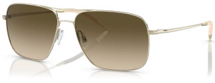 Oliver Peoples Clifton OV1150S 503585 Gold, Light Brown Gradient Grey