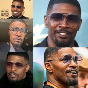 Jamie Foxx has been seen wearing Privé Revaux The Glide sunglasses on other occasions.