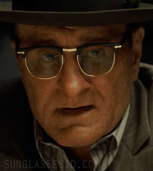 Robert De Niro wears Shuron Ronsir Zyl eyeglasses in The Alto Knights.