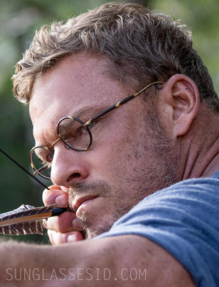 Alan Ritchson wears Windsor Antique Eyeglasses in The Ministry of Ungentlemanly Warfare.