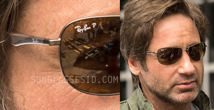 Ray-Ban RB3519 - David Duchovny - The X 
