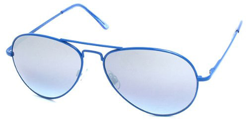 Blue Frame Mirrored Aviator Sunglasses - Sam Rockwell - The Way, Way Back |  Sunglasses ID - celebrity sunglasses
