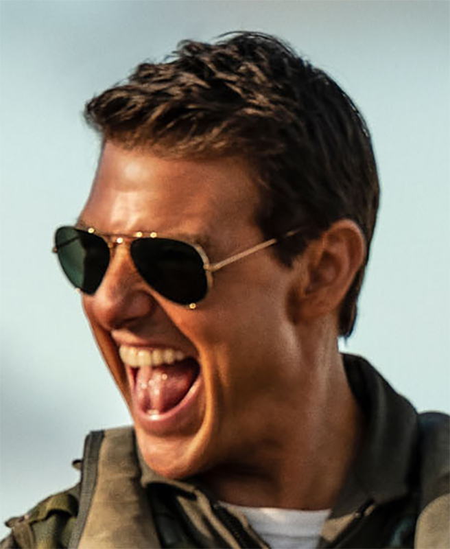Ray Ban 3025 Large Aviator Tom Cruise Top Gun Maverick Sunglasses Id Celebrity Sunglasses