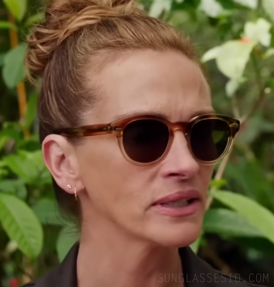 Oliver Peoples Cary Grant Sun - Julia Roberts - Ticket To Paradise |  Sunglasses ID - celebrity sunglasses